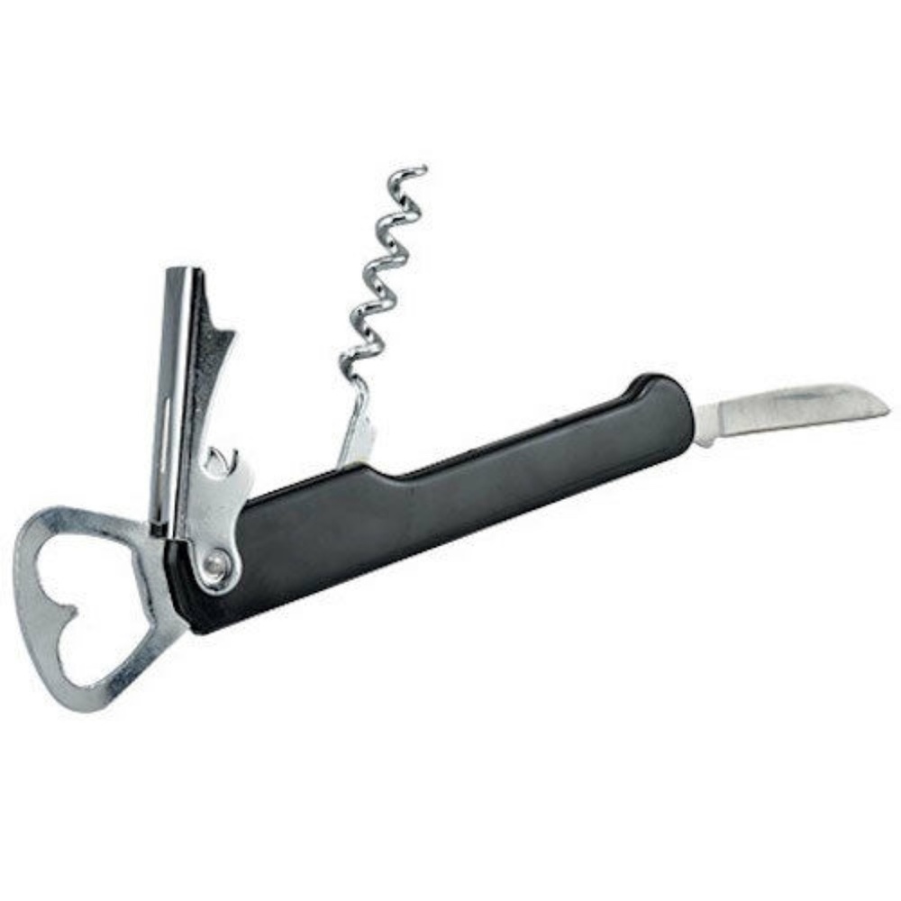 NWT Stainless Steel All in One: Bottle Opener